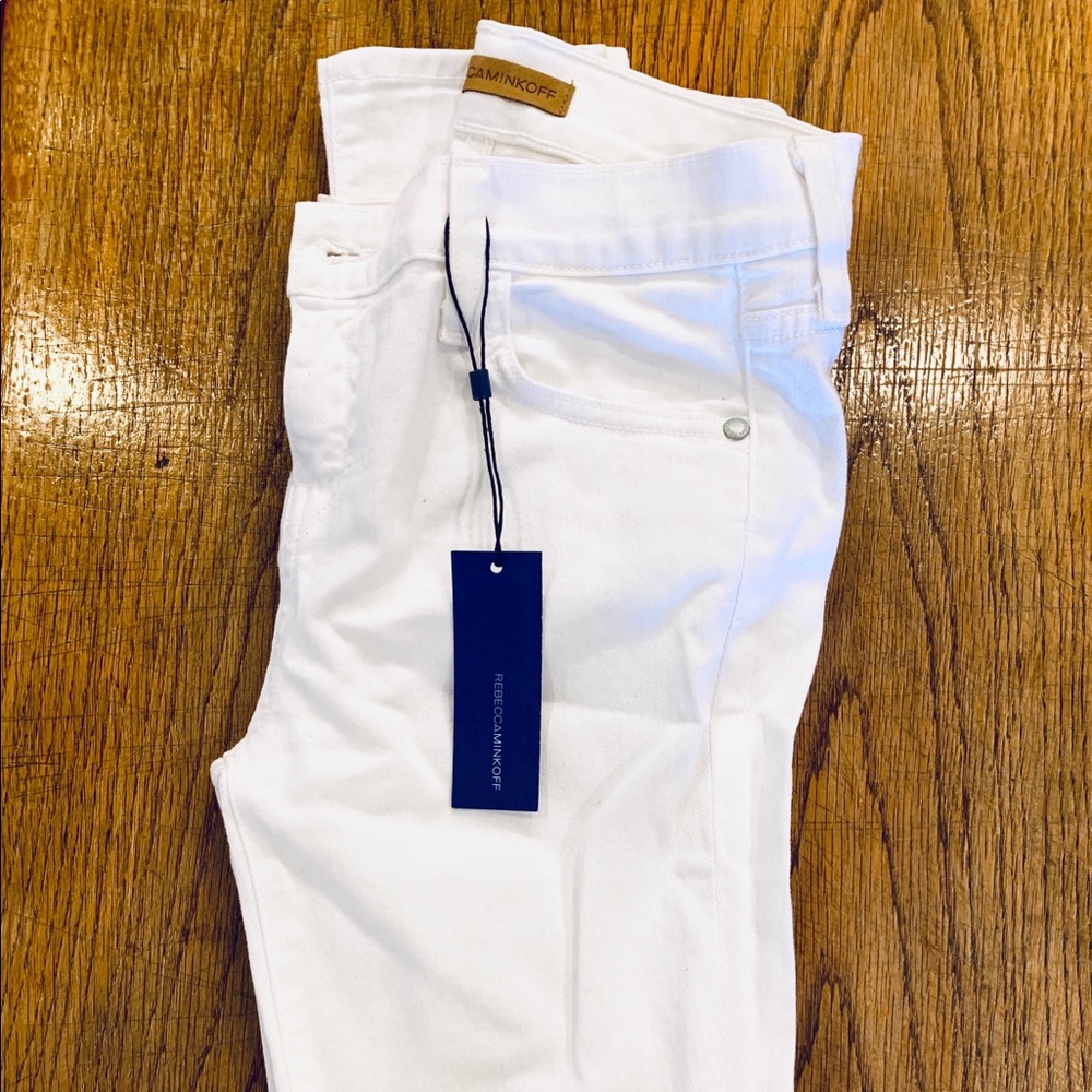 Rebecca Minkoff White Skinny Jeans